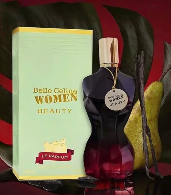 ادکلن مردانه مدل BELLE CELINE Women Beauty الهام گرفته از رایحه La Belle Le Parfum حجم 100 میلی لیتر