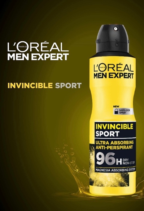 اسپری ضد تعریق مدل Invisible Sport با حجم 250 میلی لیتر