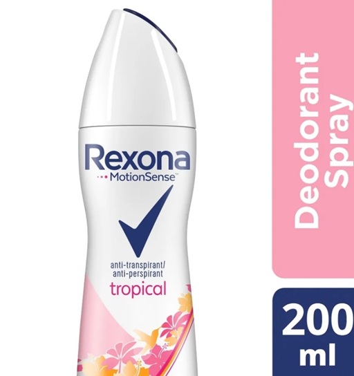 اسپری زنانه مدل tropical با حجم 200ml