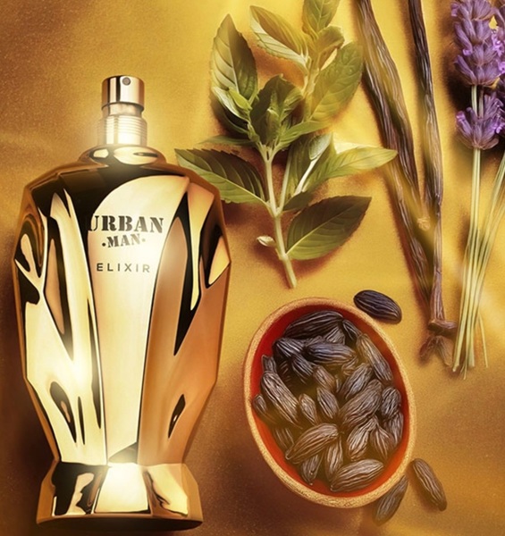 ادکلن اوربان من الکسیر URBAN MAN ELIXIR الهام گرفته از رایحه له میل الکسیر حجم 90 میلی لیتر اورجینال