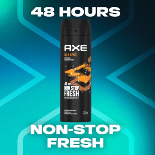 اسپری بدن AXE مدل Wild Spice حجم 150ml