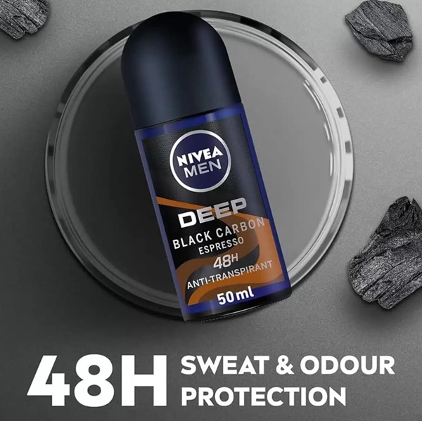 مام رول مردانه مدل Deep Espresso حجم 50 میل